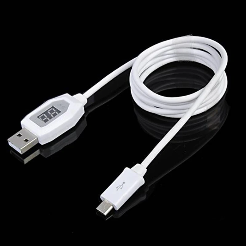 Новый usb кабель для samsung индикатор напряжения и тока|Кабели передачи данных| |