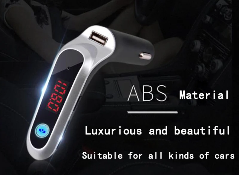 Bluetooth fm-передатчик, беспроводной автомобильный комплект с громкой связью, прикуриватель, музыкальный mp3-плеер, USB автомобильный адаптер для быстрой зарядки, радио