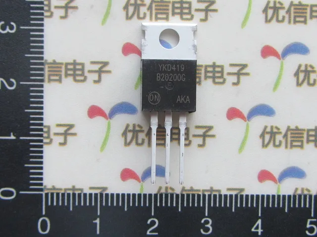 Бесплатная доставка 20 шт. высококачественные диоды DIP MBR20200CT B20200G Schottky а/200 в до-220 |