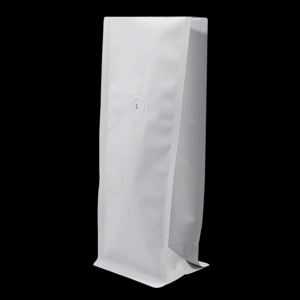 20 шт./лот стоячий матовый черный/белый Майларовый открытый верхний боковой