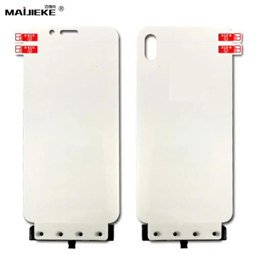 

2PCS Redmi 7a Soft HD Hydrogel Screen Protector for Xiaomi Redmi 7A Full Cover TPU nano Front Back Film with Tools Not Glass