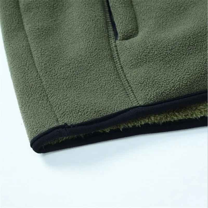 

Quality Men Thicken Fleece Outdoors Softshell Jacket Casual Warm Winter Hoodies Mens Jackets and Coats Men's Clothes
