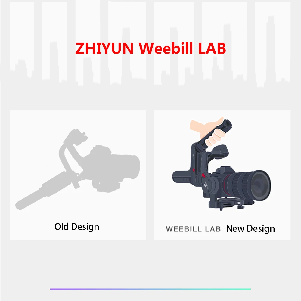 3 осевой карданный стабилизатор ZHIYUN Weebill LAB для беззеркальной камеры Sony A7R3 A7S2 A7M3