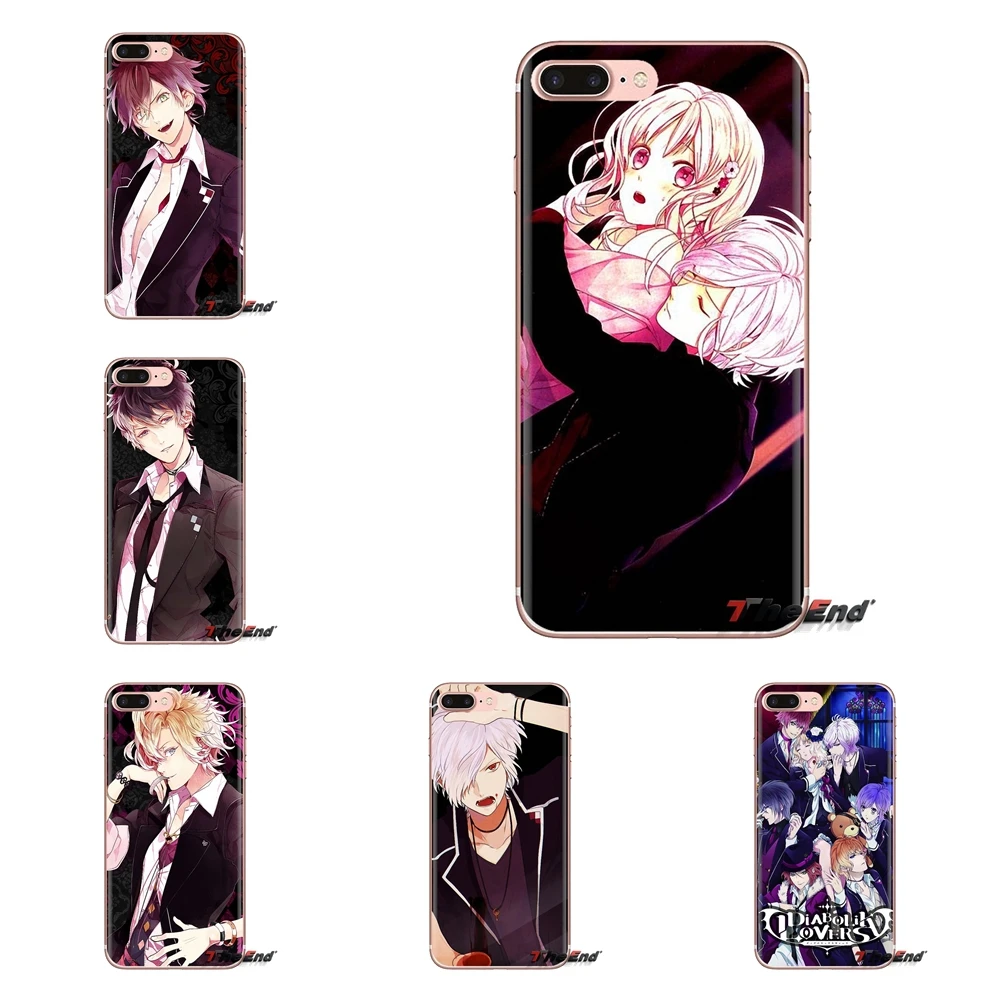 Прозрачные мягкие чехлы для Xiaomi Redmi 4A S2 Note 3 3S 4 4X 5 Plus 6 7 6A Pro Pocophone F1 Diabolik Lovers Japan Anime |