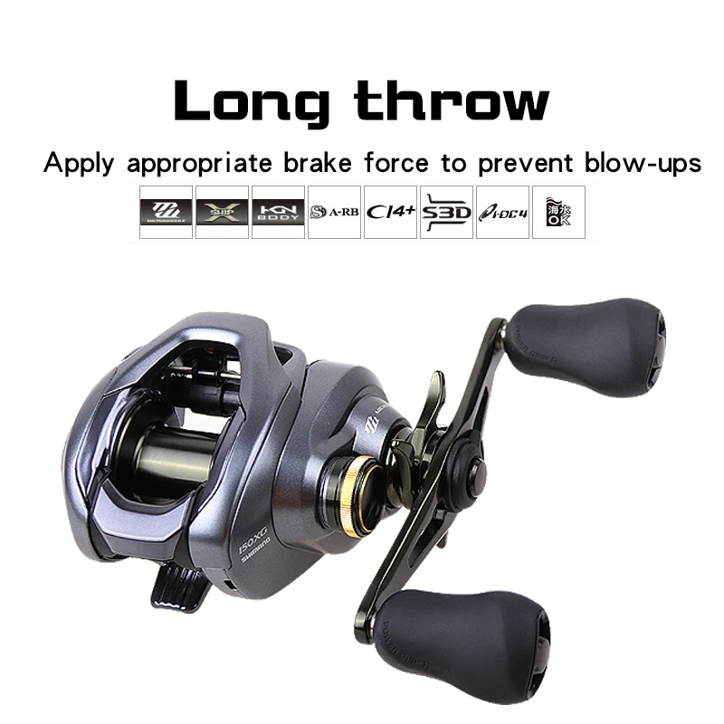 Катушка для спиннинга SHIMANO CURADO DC 6 + 1 шарикоподшипник|Рыболовные катушки| |