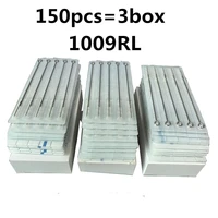 150pcslot professional tattoo needles 9rl disposable assorted sterile 9 round liner needles for tattoo body art free shipping