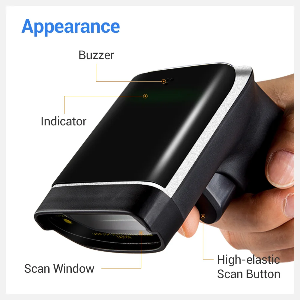 EYOYO EY 007S 1D 2 4 ГГц Беспроводной usb cканер штрихкода проводной лазер Свет бар сканер