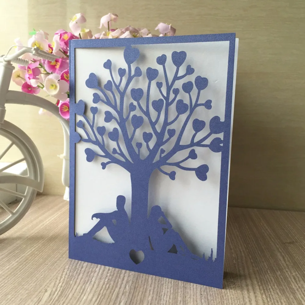 50 шт. свадебные приглашения в виде конверта|decorate card|laser cut invitacioneswedding invitation card envelope