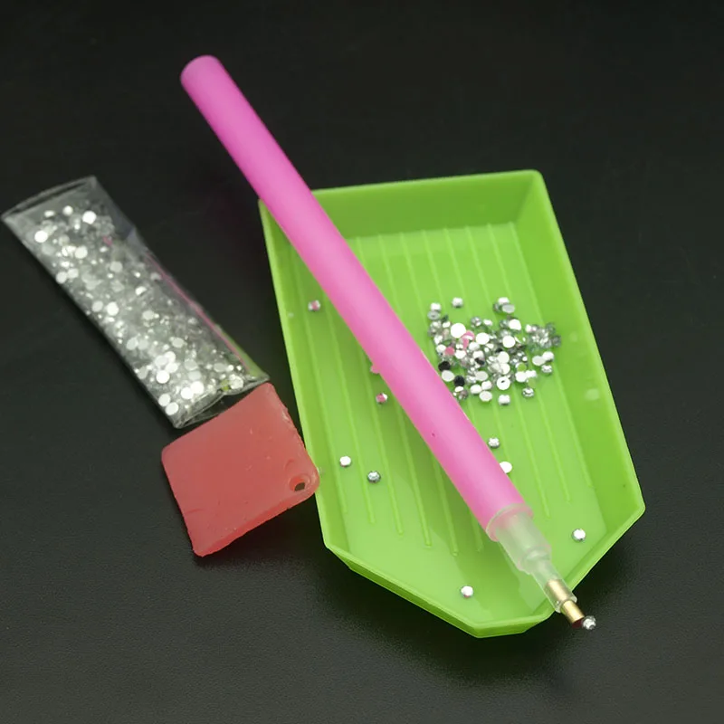 Easy Nail 4 шт./компл. Стразы для нейл арта набор инструментов захвата ручки + глина
