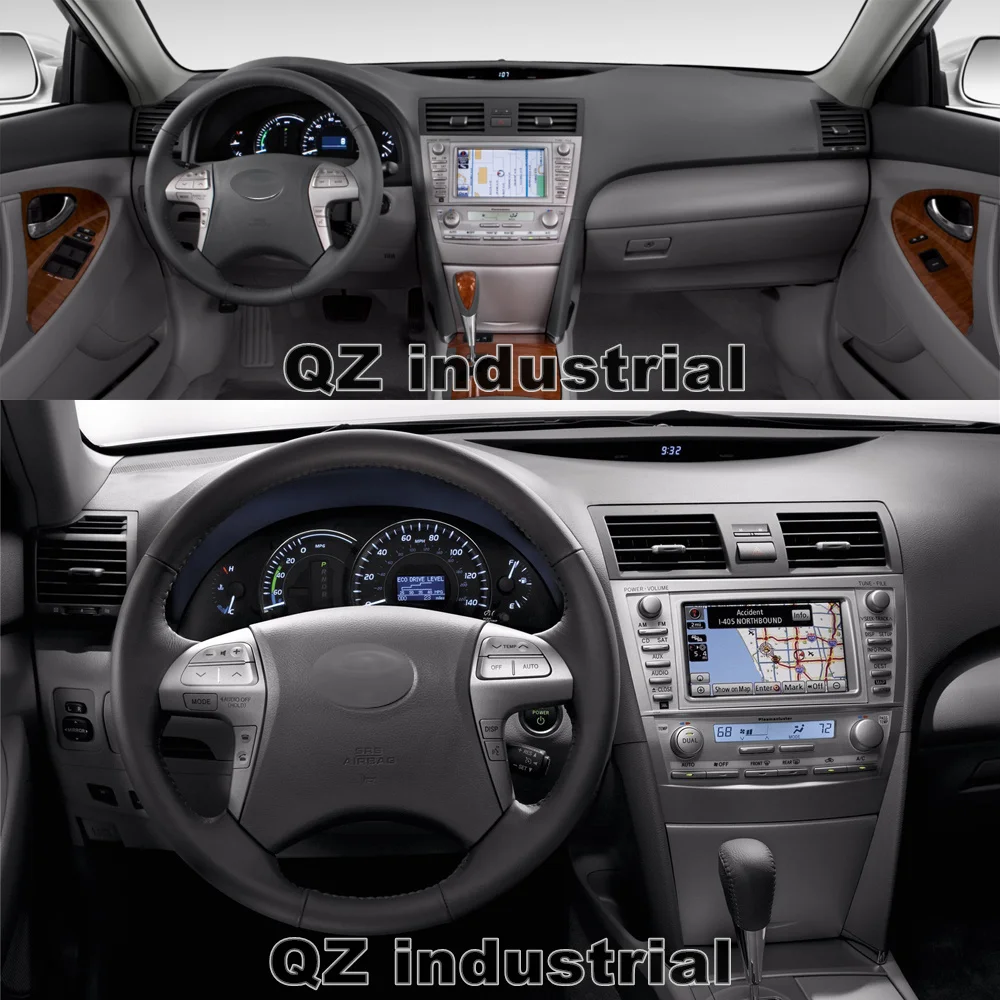QZ industrial HD 9 &quotAndroid 8 1 T3 для Toyota Camry 40 Aurion 2006 2011 Автомобильный DVD плеер с Wi Fi 3G 4G Радио