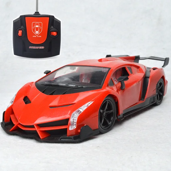 Новое поступление! Супер гоночный автомобиль Rc скорость радио дистанционное управление спортивный автомобиль 1:16 двигатель Рождественский подарок Kid Игрушка - Цвет: Красный