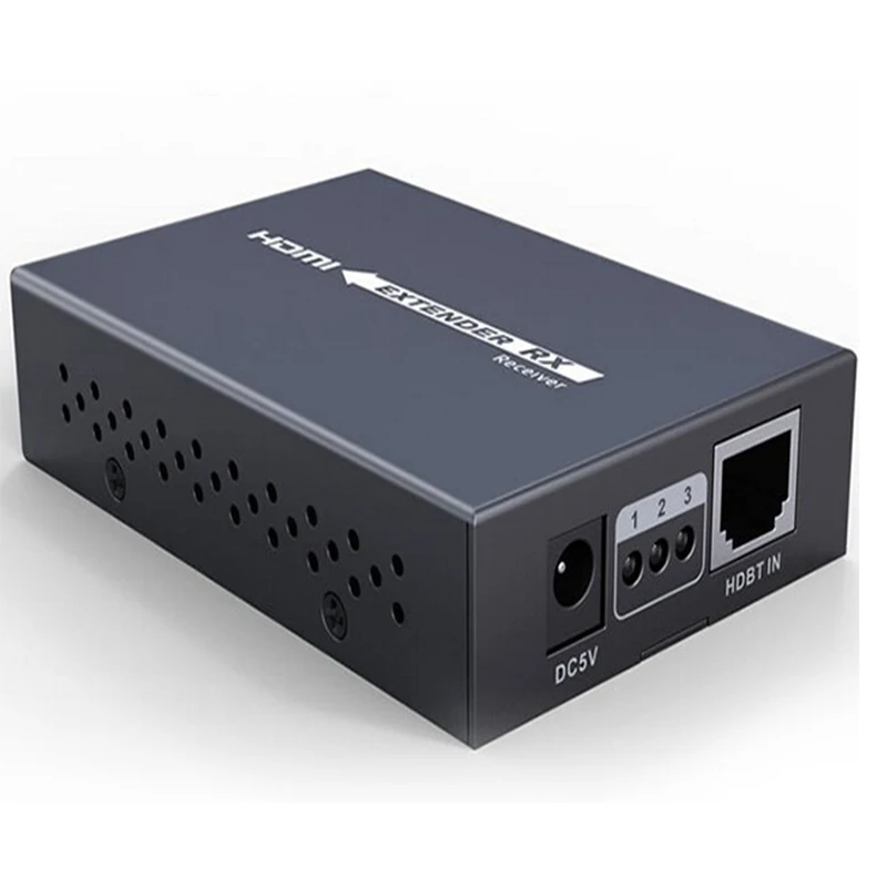 HDBaseT HDMI удлинитель 4 к X 2 3D HDBaseT HDMI ir удаленного удлинитель сетевого кабеля ретранслятор по RJ45 CAT5E/6 1,4 В до 70 м