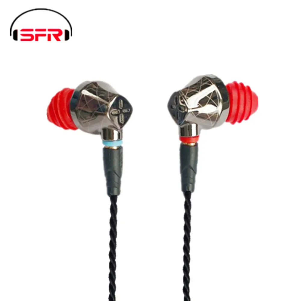 SENFER DT6 1DD+ 1BA гибридные наушники в ухо HIFI DJ бег спортивные наушники съемный MMCX кабель V30 A10 DT8 T2 V80 C10 T3