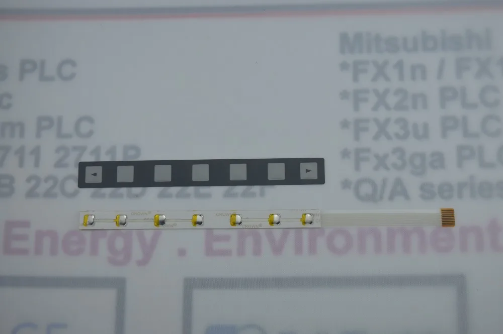 Кнопочная мембрана FANUC 7 клавиш A98L 0001 0519 A98L00010519 1 шт. бесплатная доставка |