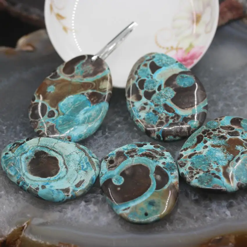 Новинка! 5 шт. большие размеры свисающие плиты верхние подвески просверленные