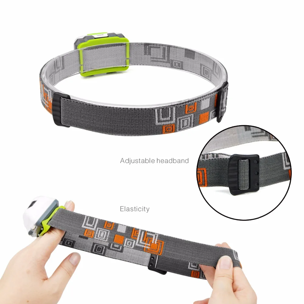 Головной Светодиодный фонарь с питанием от AAA CREE Q5 4 модели светодиодный головной