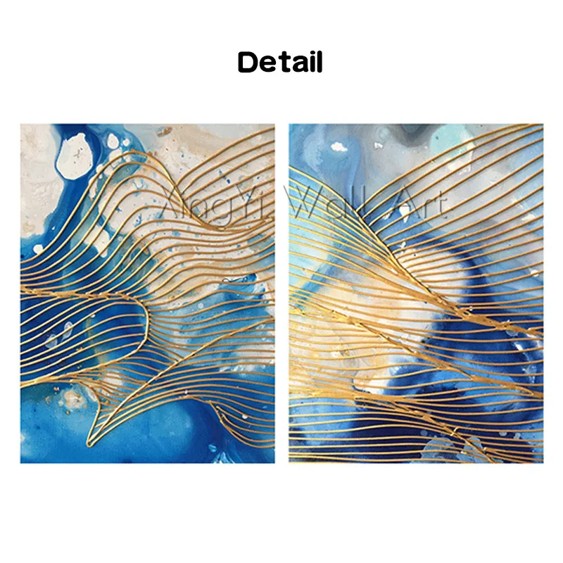 Картина на холсте настенные картины для гостиной Золотое искусство домашний