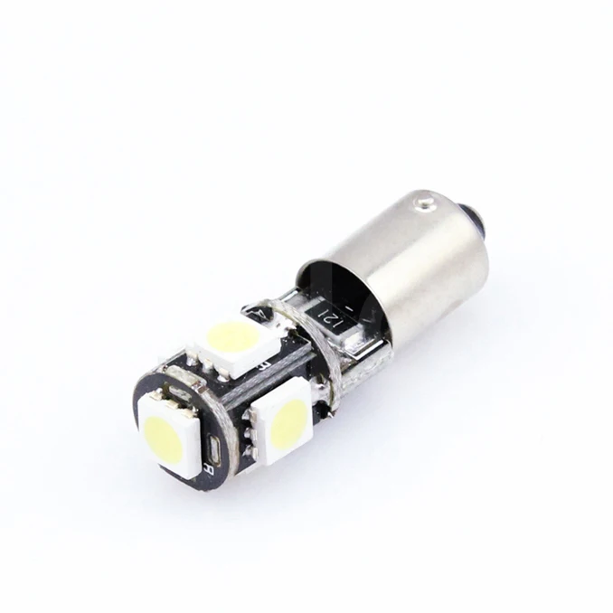 2X T4w T11 H6W BA9 BA9S Canbus error free 5 smd 5050 Водить Автомобиль Клин распродажа боковой фонарь