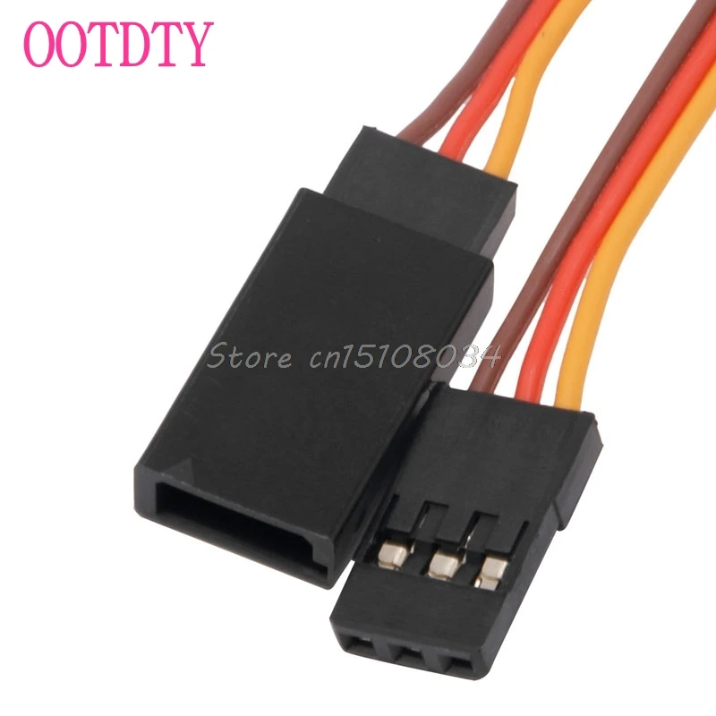 10Pcs 300mm Servo Extension Lead Wire Cable For RC Futaba JR Male to Female 30cm G08 Whosale&DropShip|Сетевые шнуры и