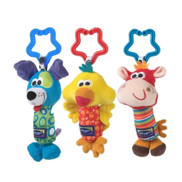 Детская мягкая детская коляска с погремушками | Игрушки и хобби