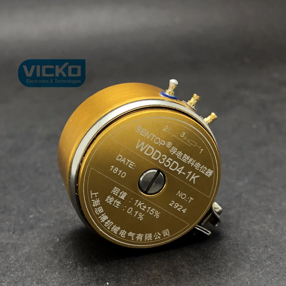 [VK] Оригинальный SAKAE проводящий пластиковый потенциометр WDD35D4 WDD35D 4 1K 2K 5K 10K