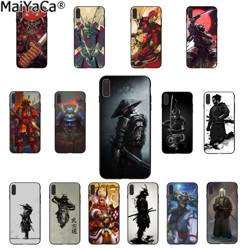 Высококачественный чехол для телефона MaiYaCa японский воин Самурай Apple iPhone 8 7 6 6S Plus X