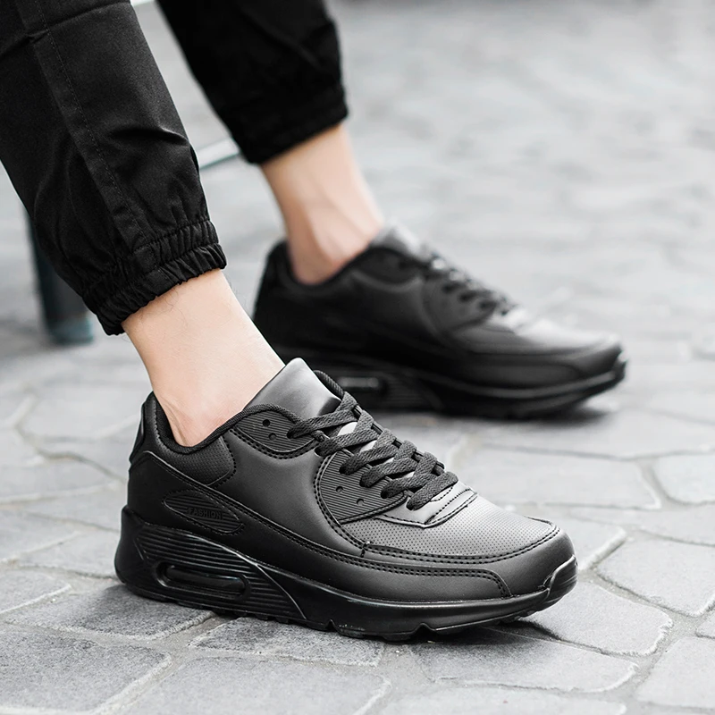 Air Cushion Sport Shoes for Men Running Man Outdoor Gym Sneakers Breathable Athletic Trainers Chaussure Homme | Спорт и развлечения