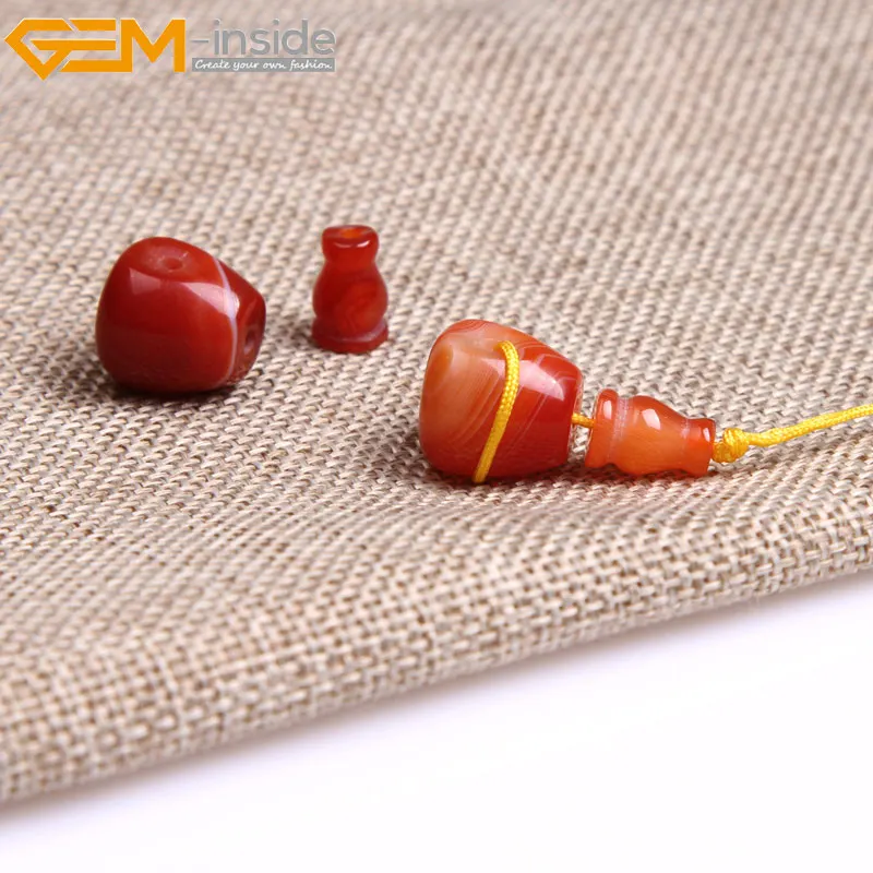 Бесплатная доставка! Бусины из натурального красного агата сардоникса с 3