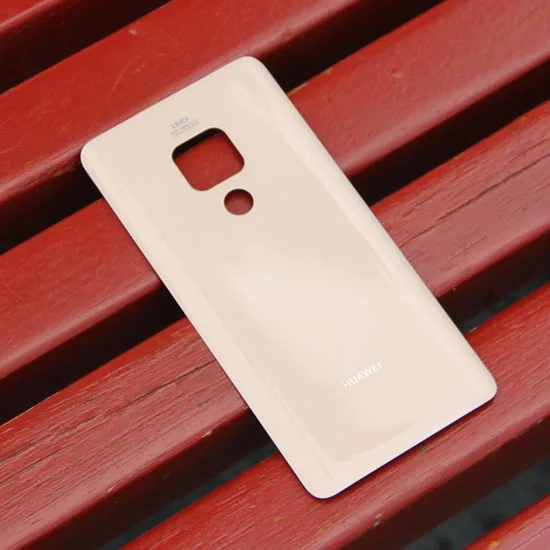 Gold Чехол для задней батареи huawei, чехол для huawei mate 20 mate 20, чехол для задней панели со стеклом - Цвет: Gold