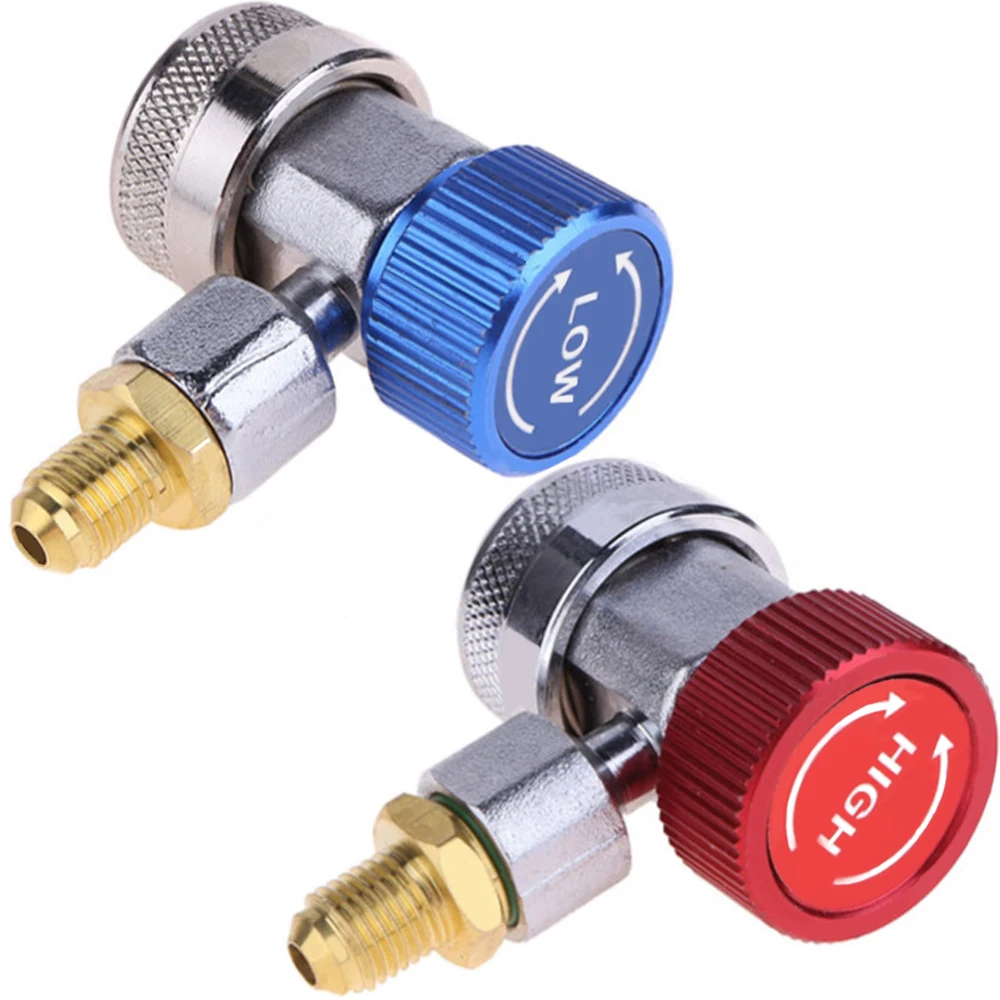 Freon r134a цилиндрический адаптер Инжектор газа регулируемый низковольтный разъем