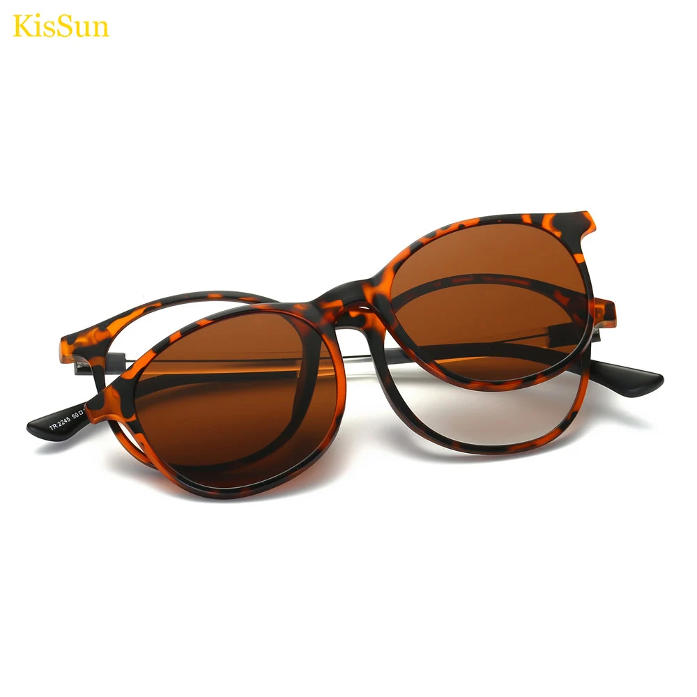 Магнитный зажим для солнцезащитных очков очки мужчин и женщин оправа прозрачная