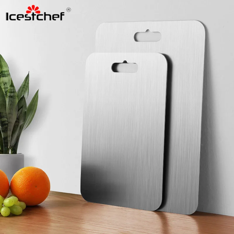 ICESTCHEF 304 нержавеющая сталь разделочный блок антибактериальные анти плесени