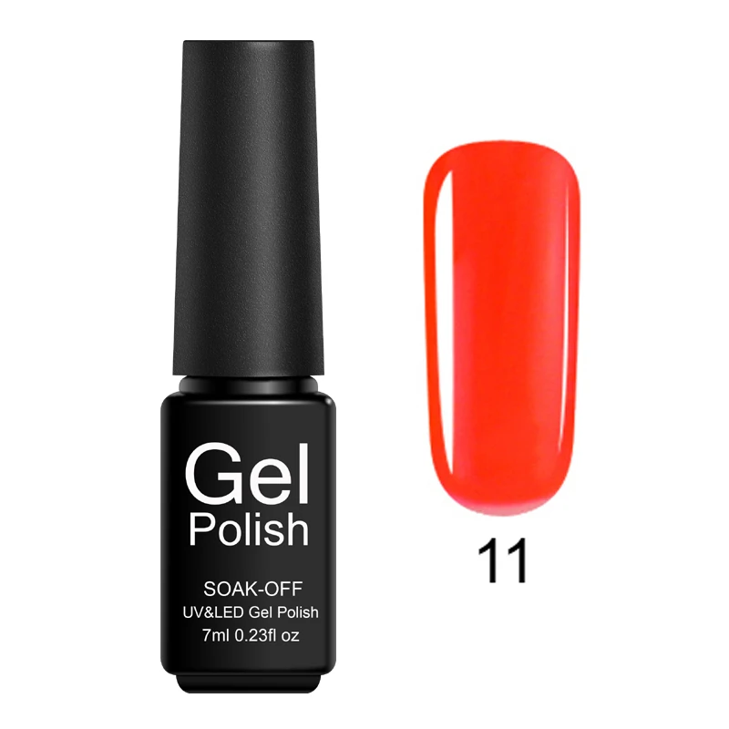 Zation 7ML UV Gel Nail Polish Design of Nails GelLak Hybrid Lacquer Semi Permanent 29 Colors Lucky Varnish Gelpolish | Красота и
