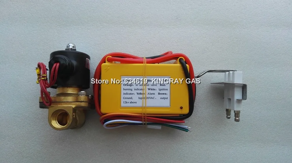 220V 1/2 &quotэлектромагнитный автоматический регулятор зажигания газа Комплект