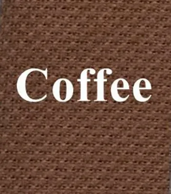 Coffee Aida 14ct ткань зеленый синий вышивка крестиком Ткань Холст сделай сам ручная работа рукоделие сделай сам вышивка ремесло Ручное шитье ремесло - Цвет: Coffee