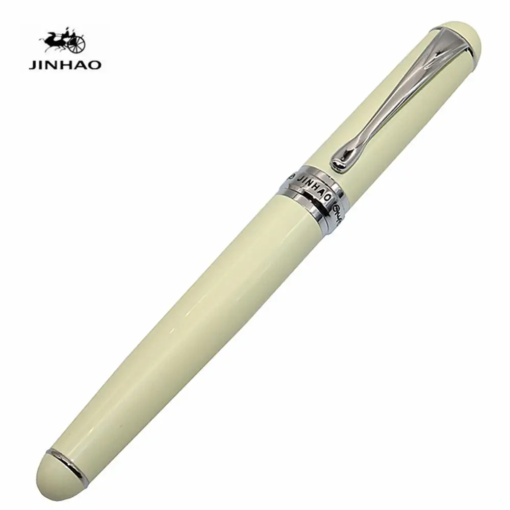 Мульти-Цвет по выбору Iraurita перьевая ручка Jinhao X750 канцелярские офисные школьные принадлежности, блокноты в подарок для ученика нержавеющая перо - Цвет: Milky
