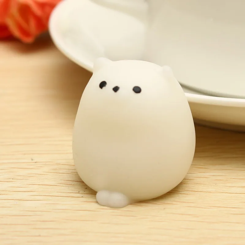 New Mochi Mouse Rat Soft Squeeze Toys Cute Healing Toy Kawaii Collection Stress Reliever Gift Decor For Children | Игрушки и хобби