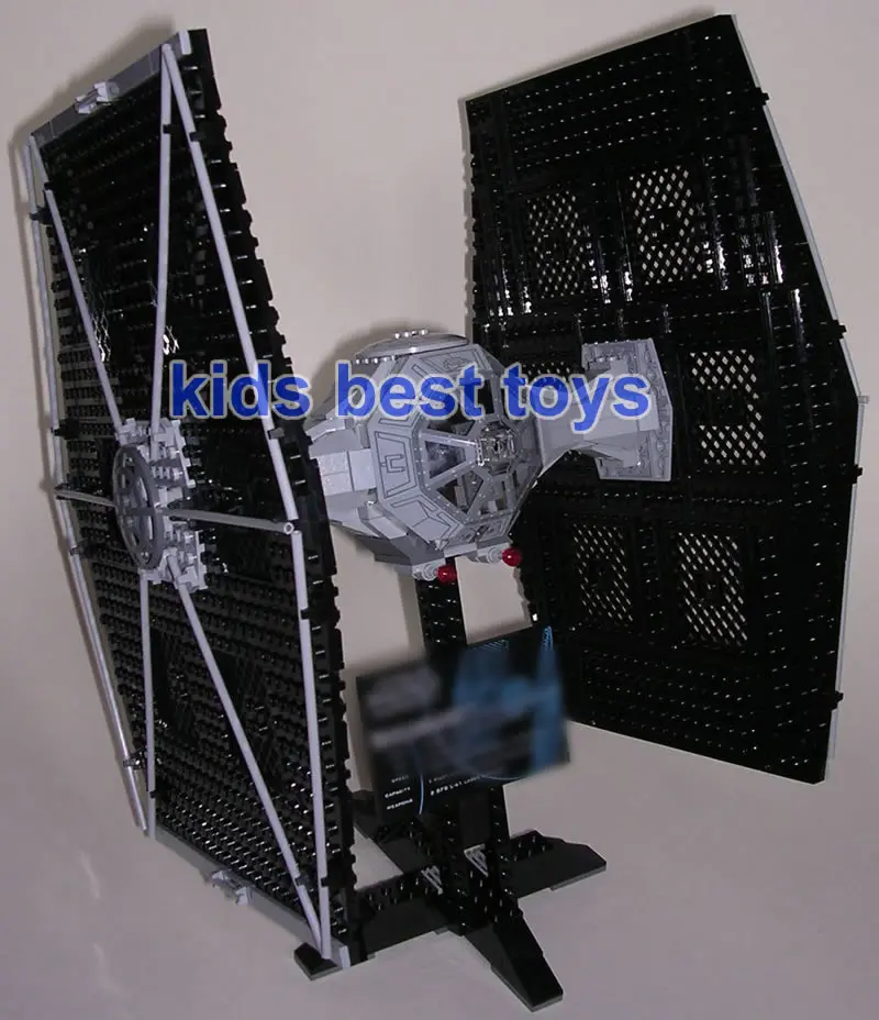 Звезда Space Wars UCS Дарта Вейдера истребителя Tie advanced x1 05055 строительные Игрушечные