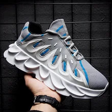 Ins Daddy/мужские кроссовки с подсветкой; сезон лето; Zapatillas Deportivas Hombre; модная дышащая повседневная обувь; Sapato Masculino