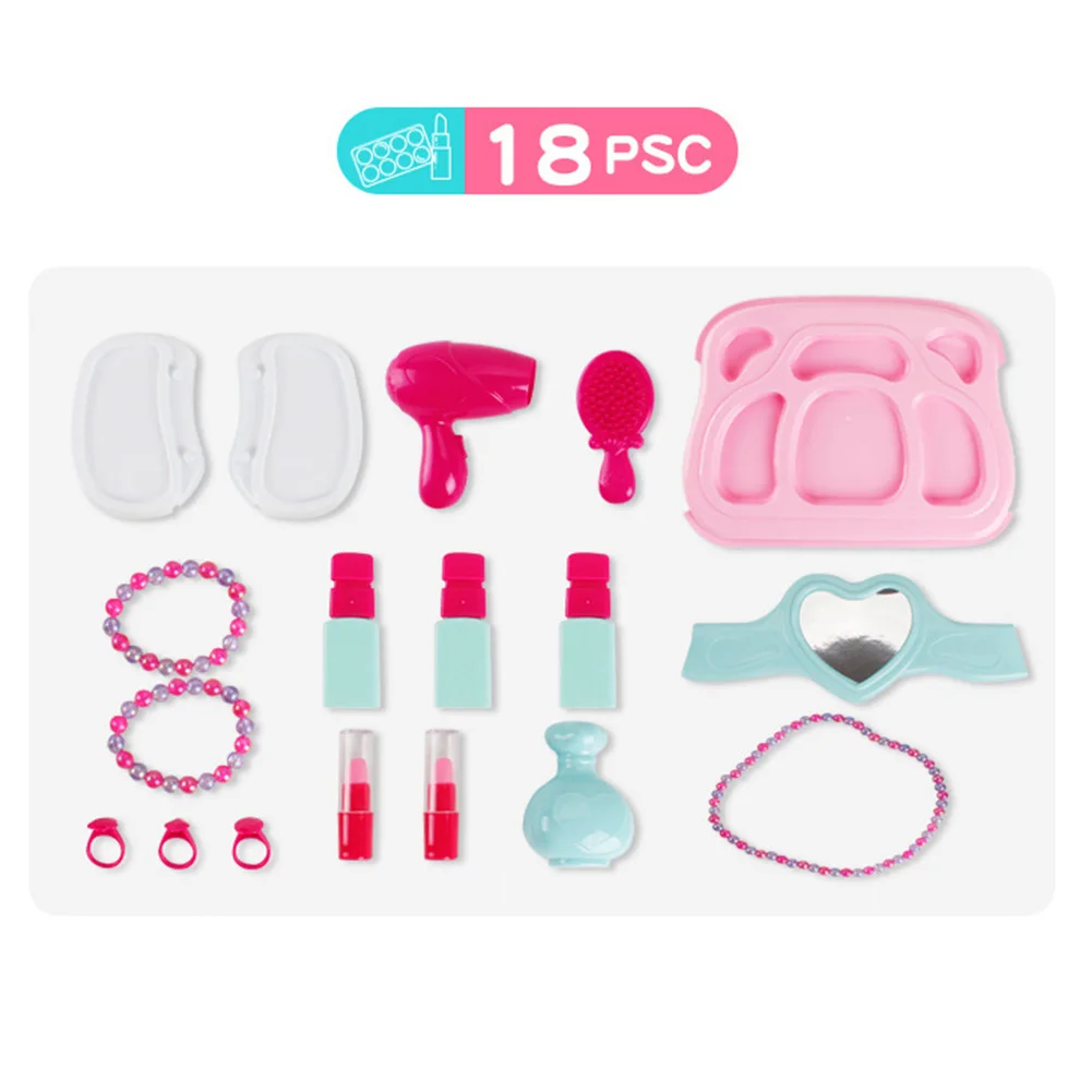 Девушка нетоксичный безопасный экологический детский макияж комплект ролевые