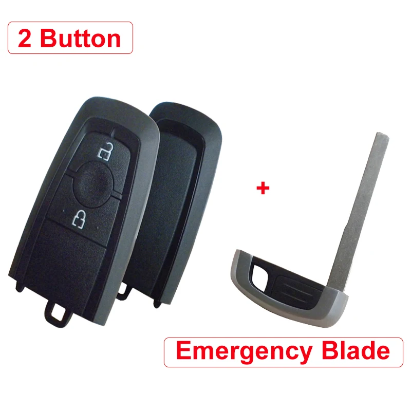 OkeyTech 2/3/4/5 Кнопка умный дистанционный ключ для автомобиля оболочка Ford Fusion Explorer
