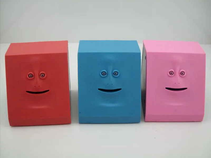 3 цвета, симпатичная лицевая банка, сенсорная копилка, копилка, Alcancia, Moneybox, Hucha, экономия денег, монета, коробка, креативный подарок для детей