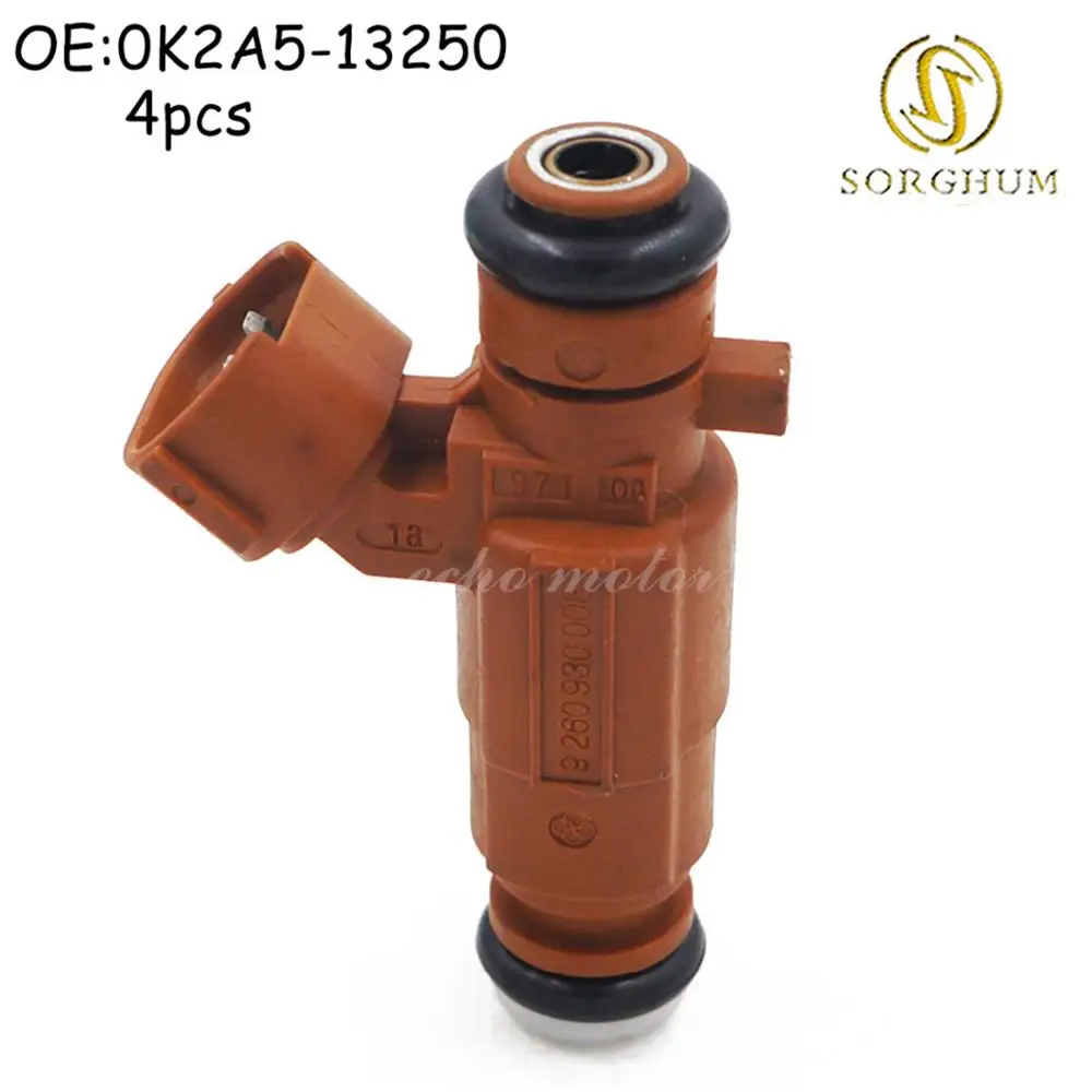 Топливный инжектор 9260930008 0K2A5-13250 842-12246 FJ497 0K2A513250 для KIA SEPHIA SPECTRA (1998-2004) 4 шт. |
