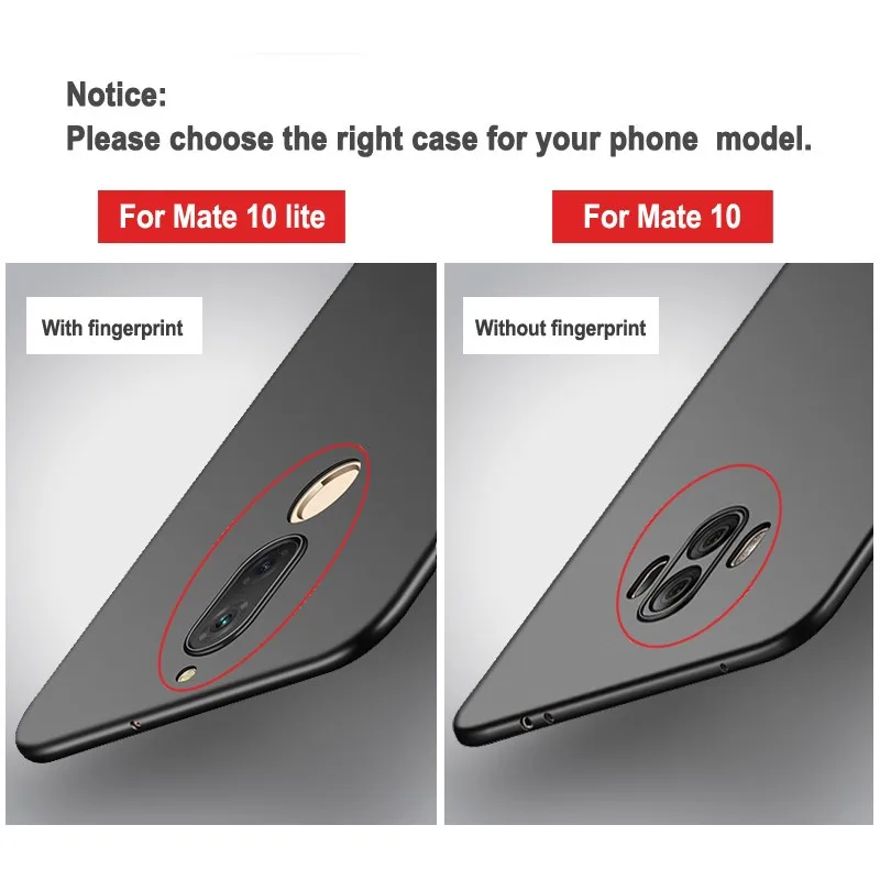 Чехол для huawei mate 10 lite оригинальный бренд Msvii nova 2i honor 9i тонкий скраб жесткий чехол