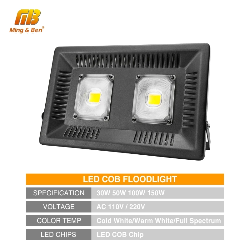 Светодиодный прожектор для выращивания растений лампа теплого и холодного