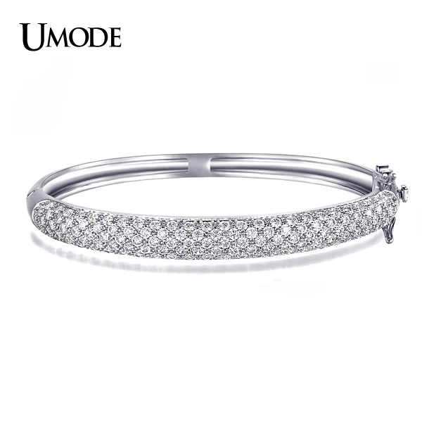PrePiece Роскошные проложить Установка браслет кубический циркон модные вечерние
