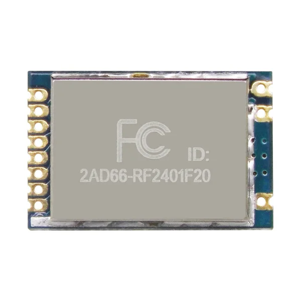 10 компл./лот RF2401F20 большой диапазон 20 дБм 2 4 ГГц nrf24l01 + модуль 100 мВт pa lna с
