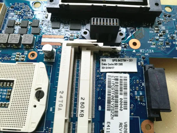 642754-001 6050A2398501-MB-A02 подходит для HP EliteBook 8460P 6460B материнская плата ноутбука. Все