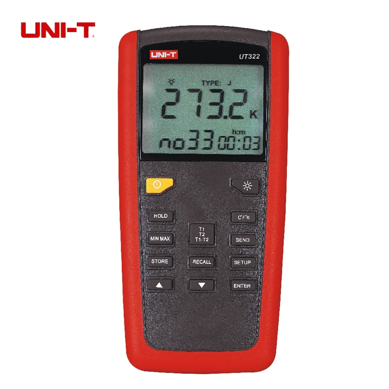 Uni-t UT322 Display LCD de alta qualidade Termostato Digital termometro USB com data Logger Termometro | Инструменты