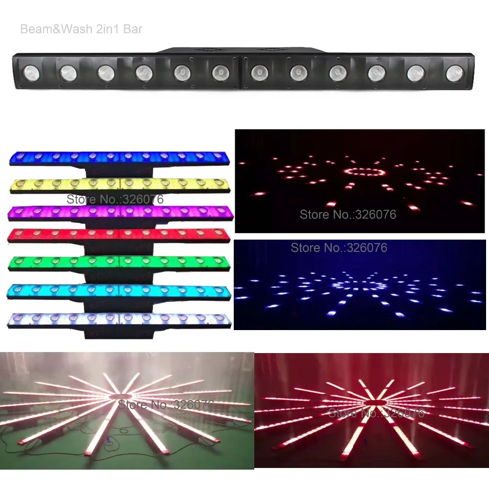 Светодиодный светильник 2в1 12x3 Вт RGB 3в1 теплый белый 72 шт. RGB 3в1 SMD 5050 светодиодный мини dmx сценический светильник dj disco